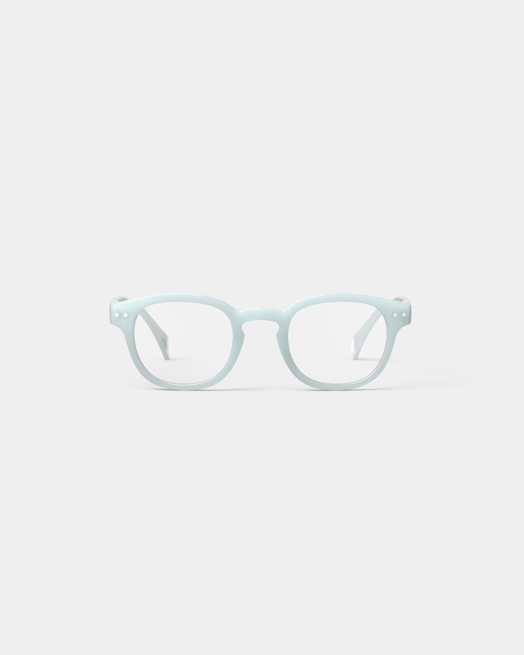 Trendy READING glasses #C Misty Blue Square - Izipizi