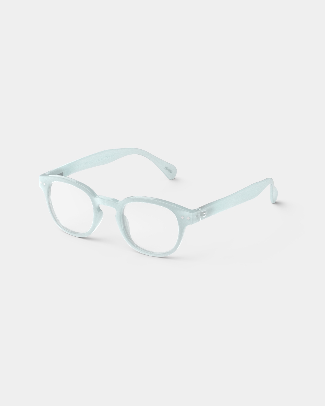 Trendy READING glasses #C Misty Blue Square - Izipizi