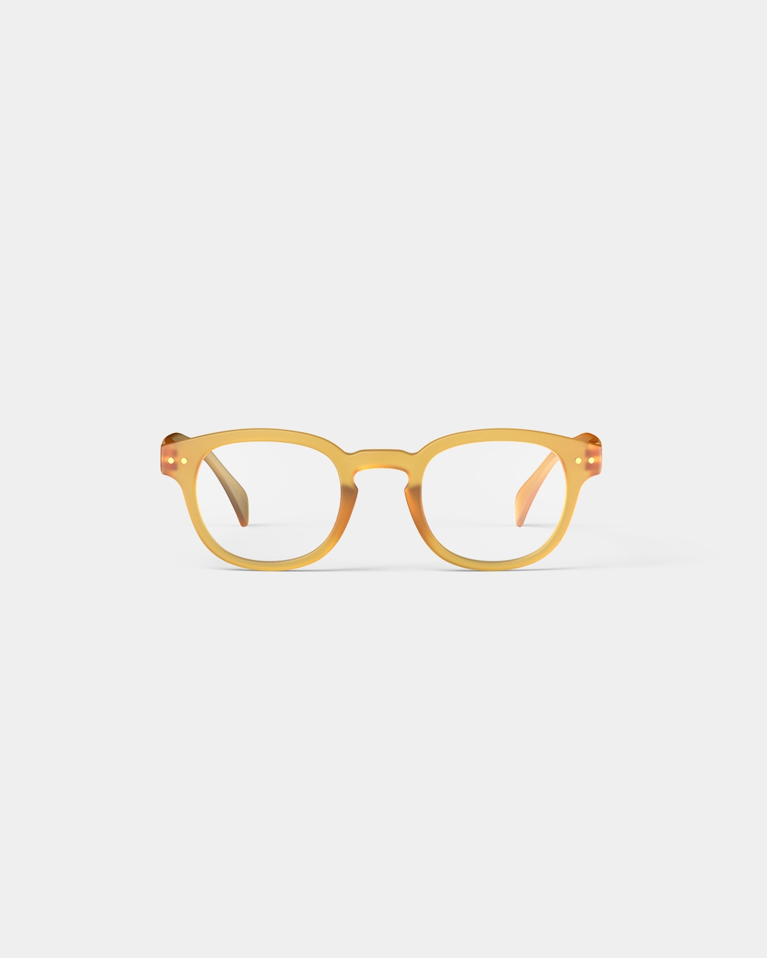 Lunette #C Golden Glow Carré Jaune à la mode - Izipizi