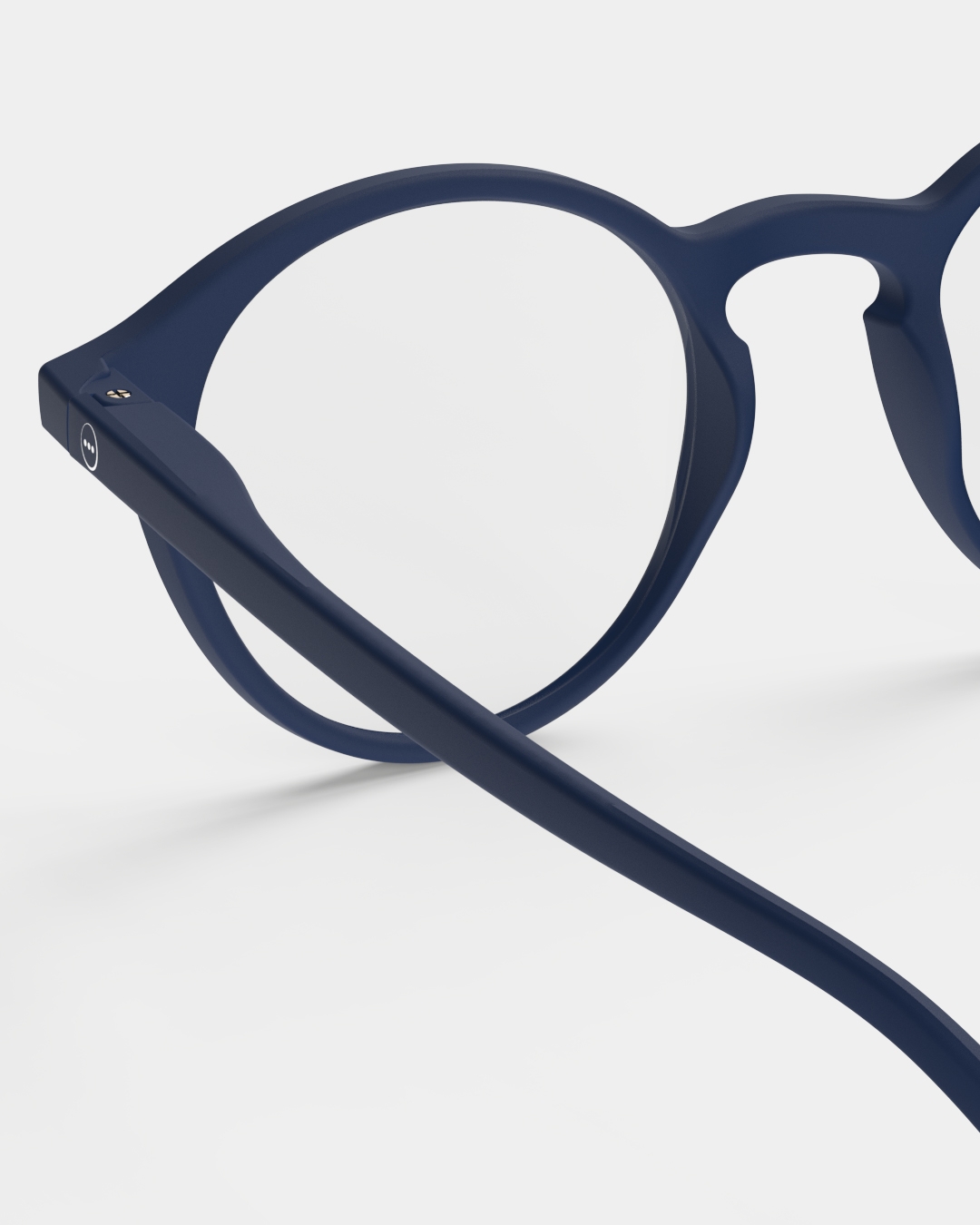 Lunette #D Navy Blue Pantos Noir à la mode - Izipizi