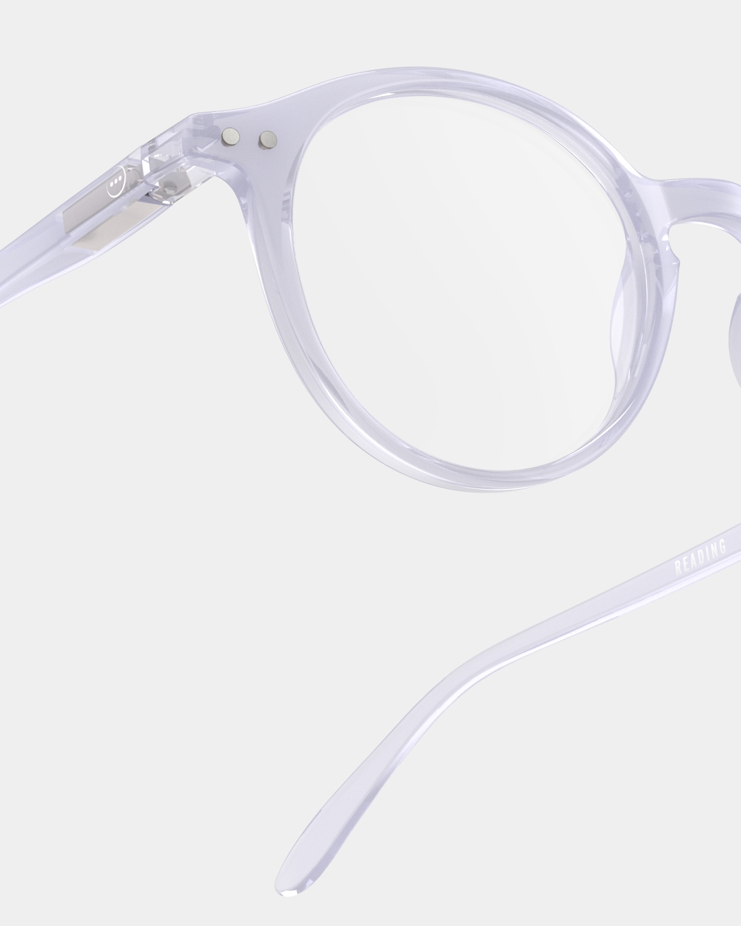 Trendy READING glasses #D Violet Dawn Pantos - Izipizi