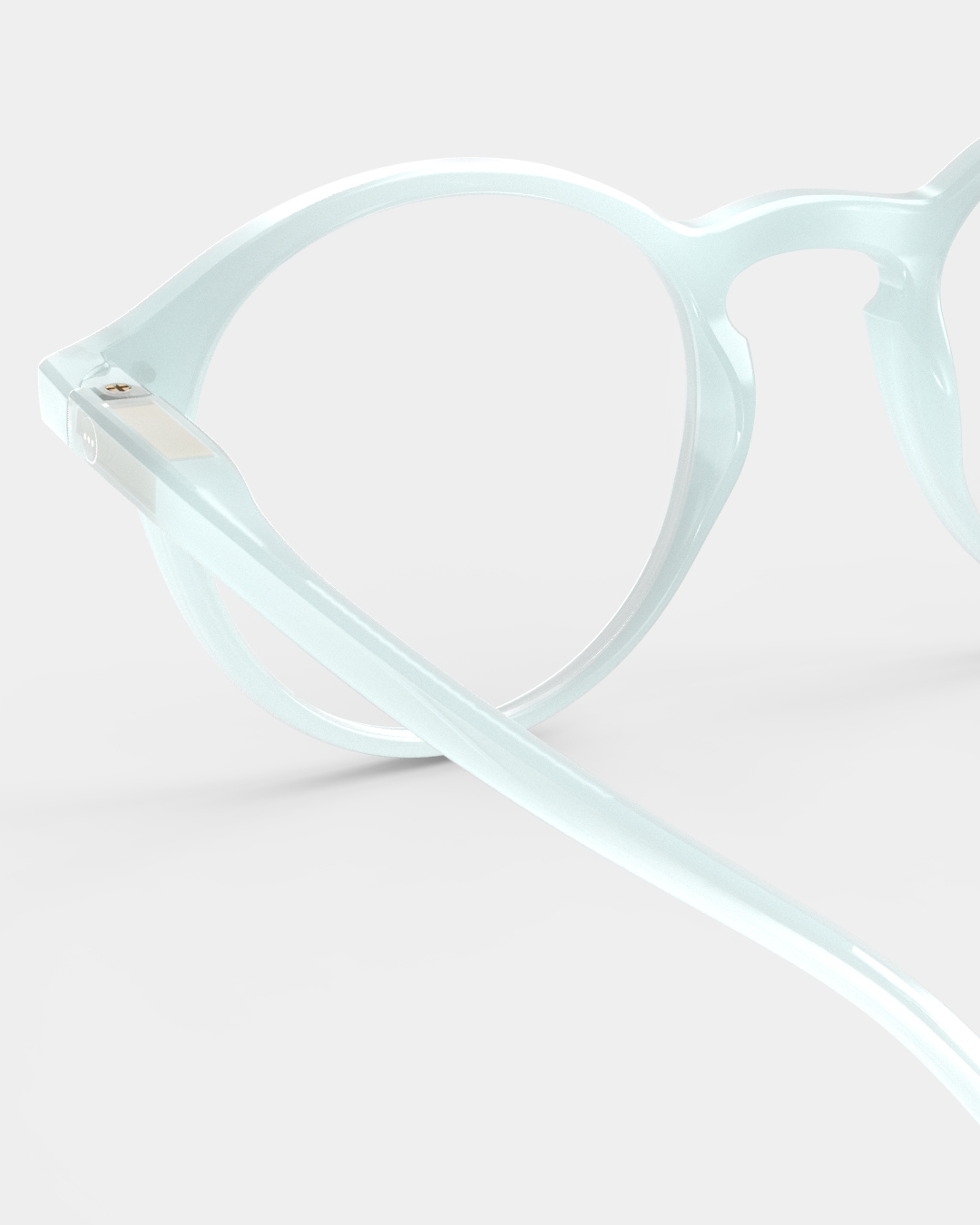 Trendy READING glasses #D Misty Blue Pantos - Izipizi