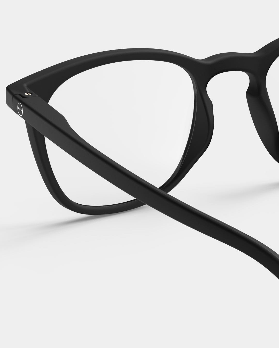 Trendy READING glasses #E Black Trapezoidale - Izipizi