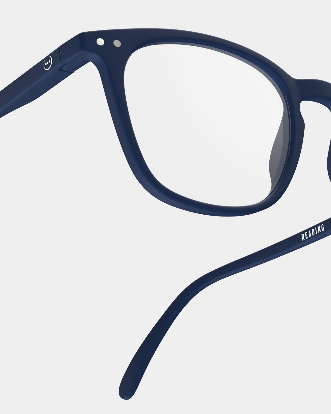 Lunettes #E Navy Blue  Monture Trapèze tendance- IZIPIZI