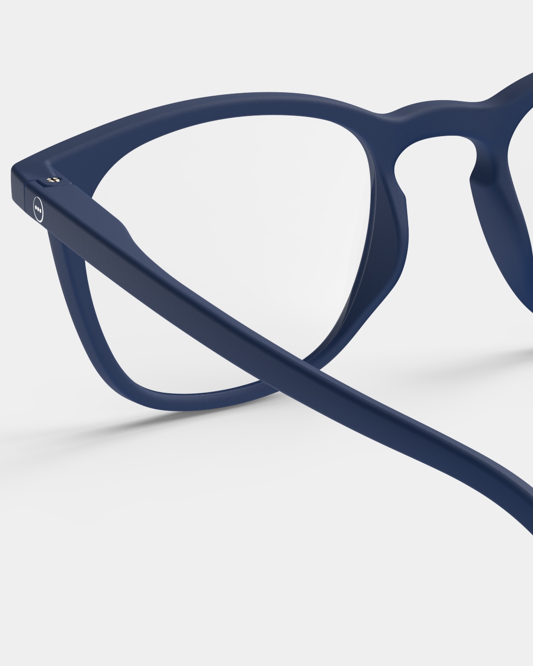 Brille #E Navy Blue Trapezförmige Schwarz - Izipizi