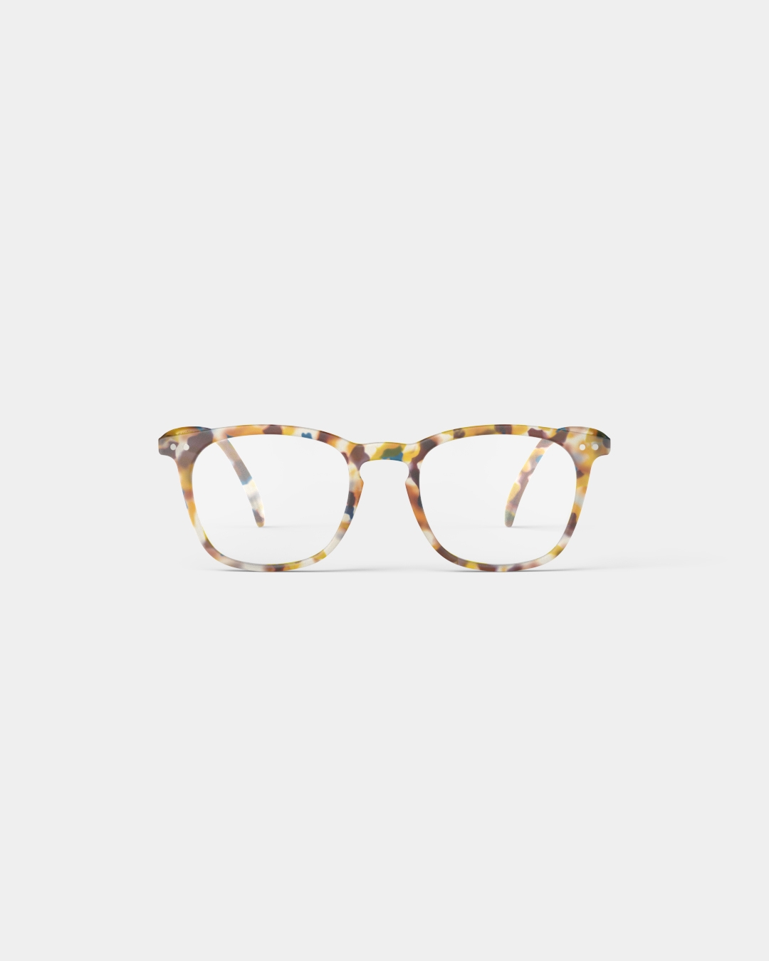 Brille #E Blue Tortoise Trapezförmige Blau - Izipizi