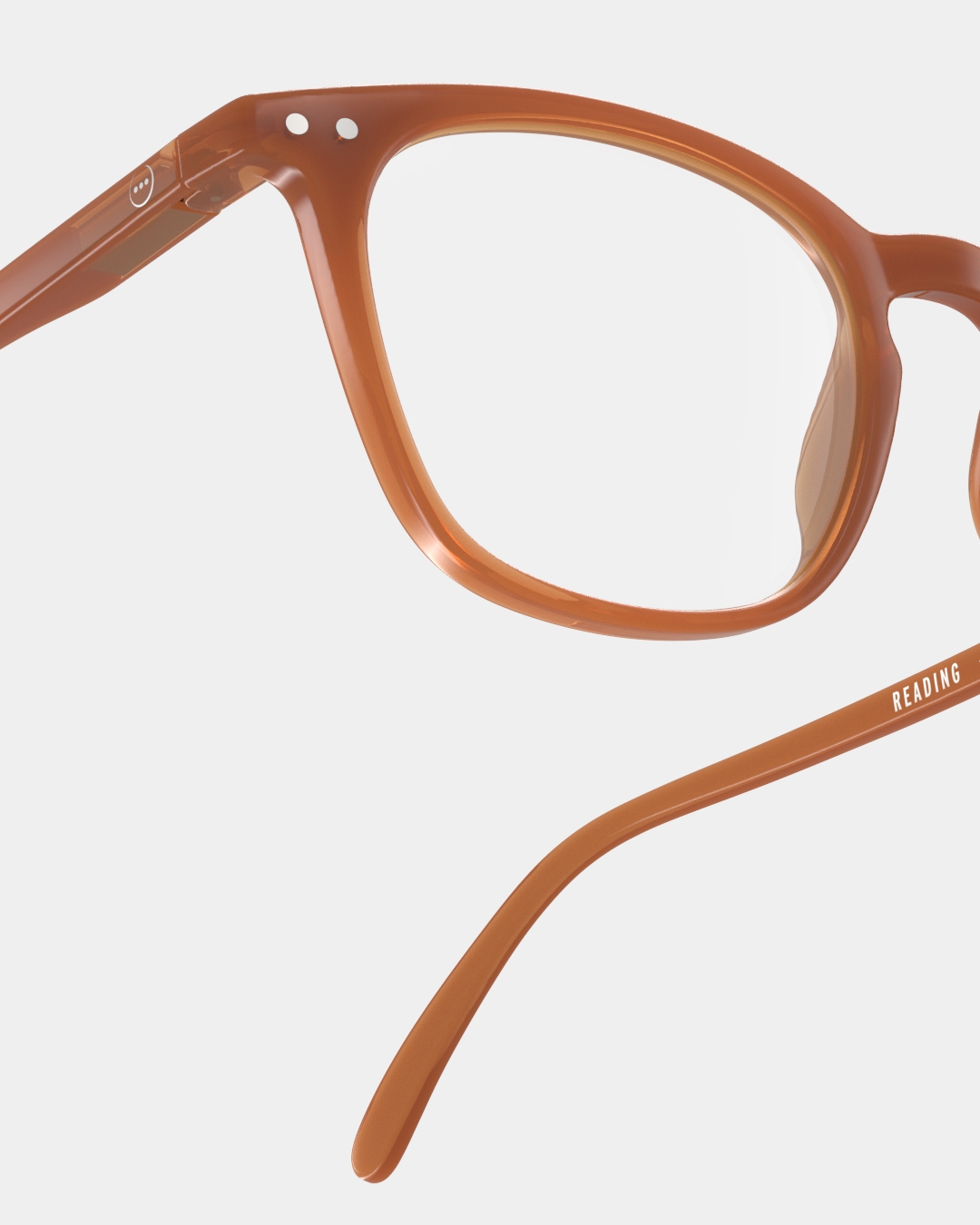 Brille #E Spicy Clove Trapezförmige Braun - Izipizi