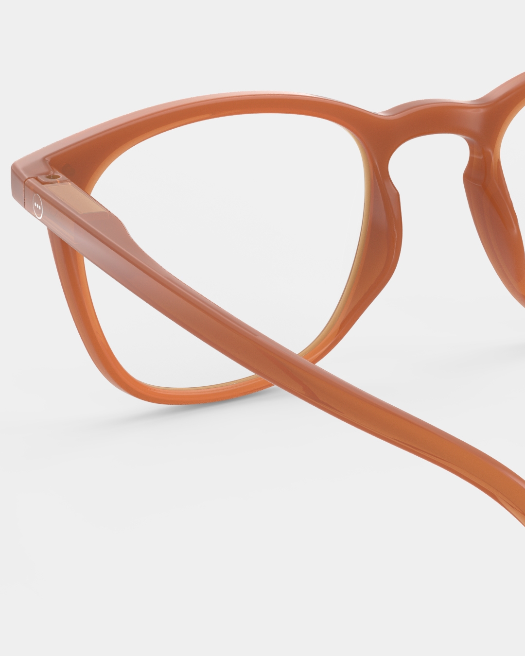 Trendy READING glasses #E Spicy Clove Trapeze - Izipizi