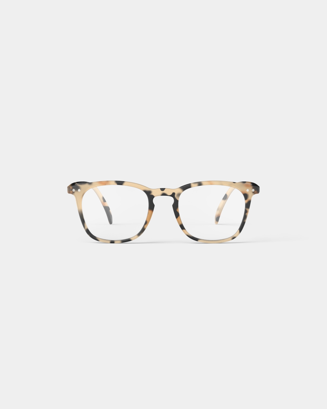 Lunette #E Light Tortoise Trapèze Beige à la mode - Izipizi