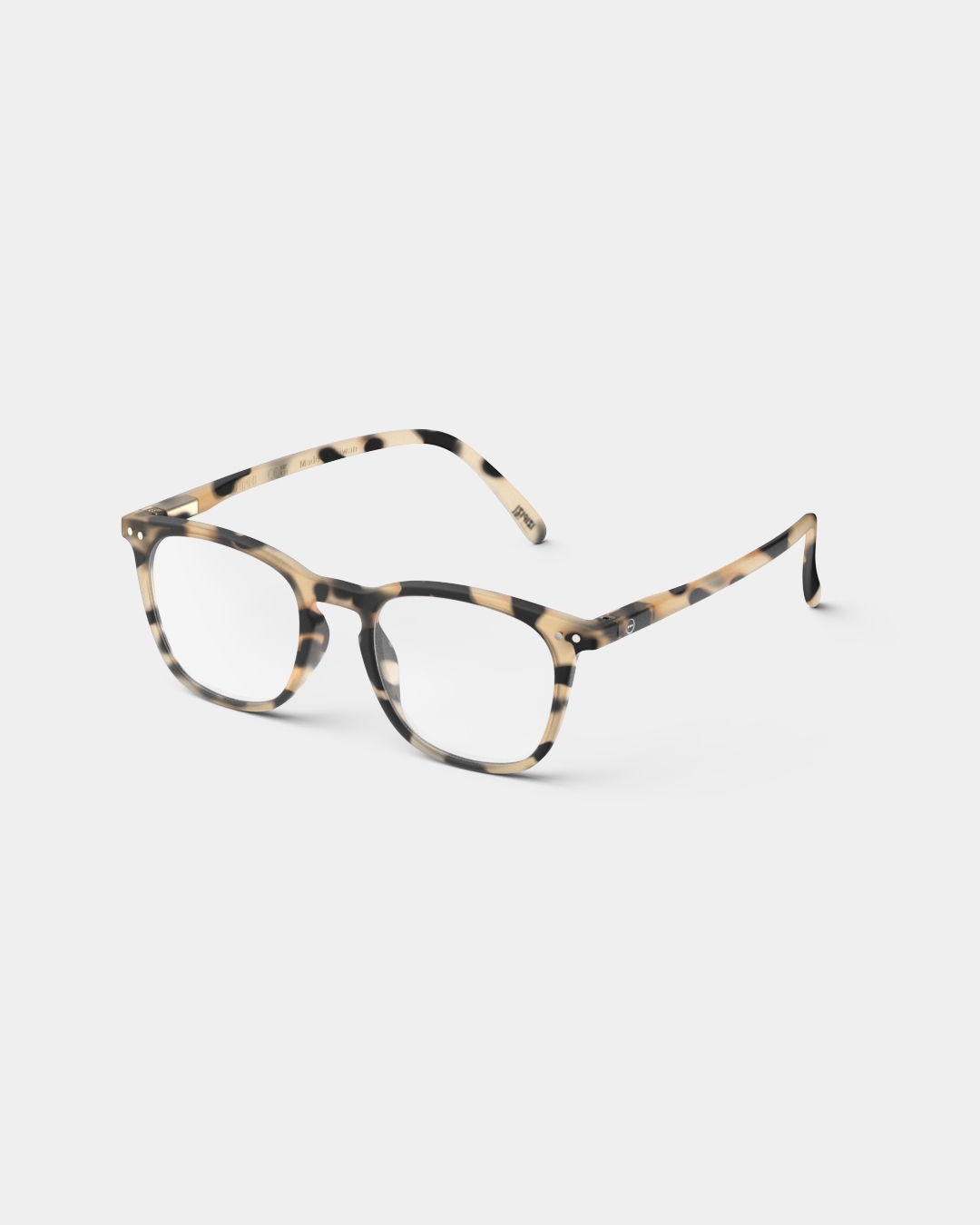 Lunette #E Light Tortoise Trapèze Beige à la mode - Izipizi