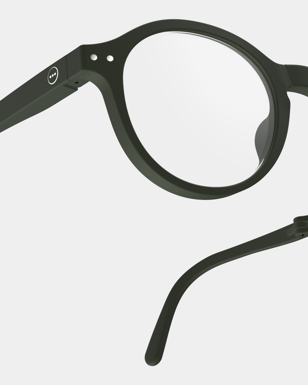 Brille #F Kaki Green Pantos Grün - Izipizi