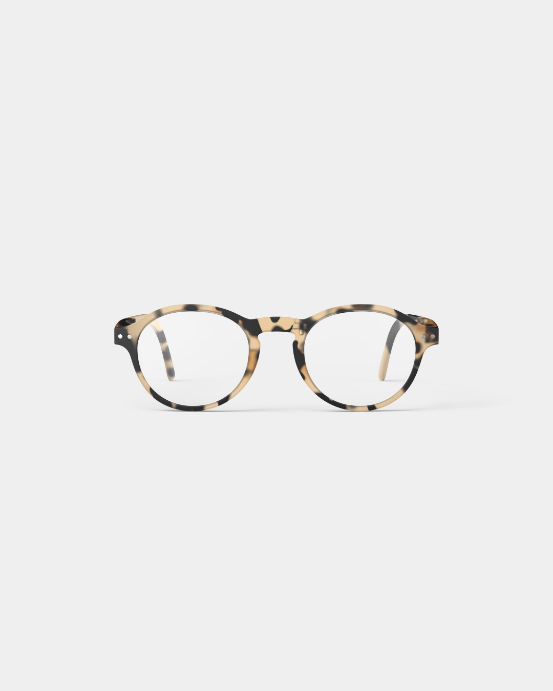 D Tortoise Mirror  Trendy Pantos Brown glasses- IZIPIZI