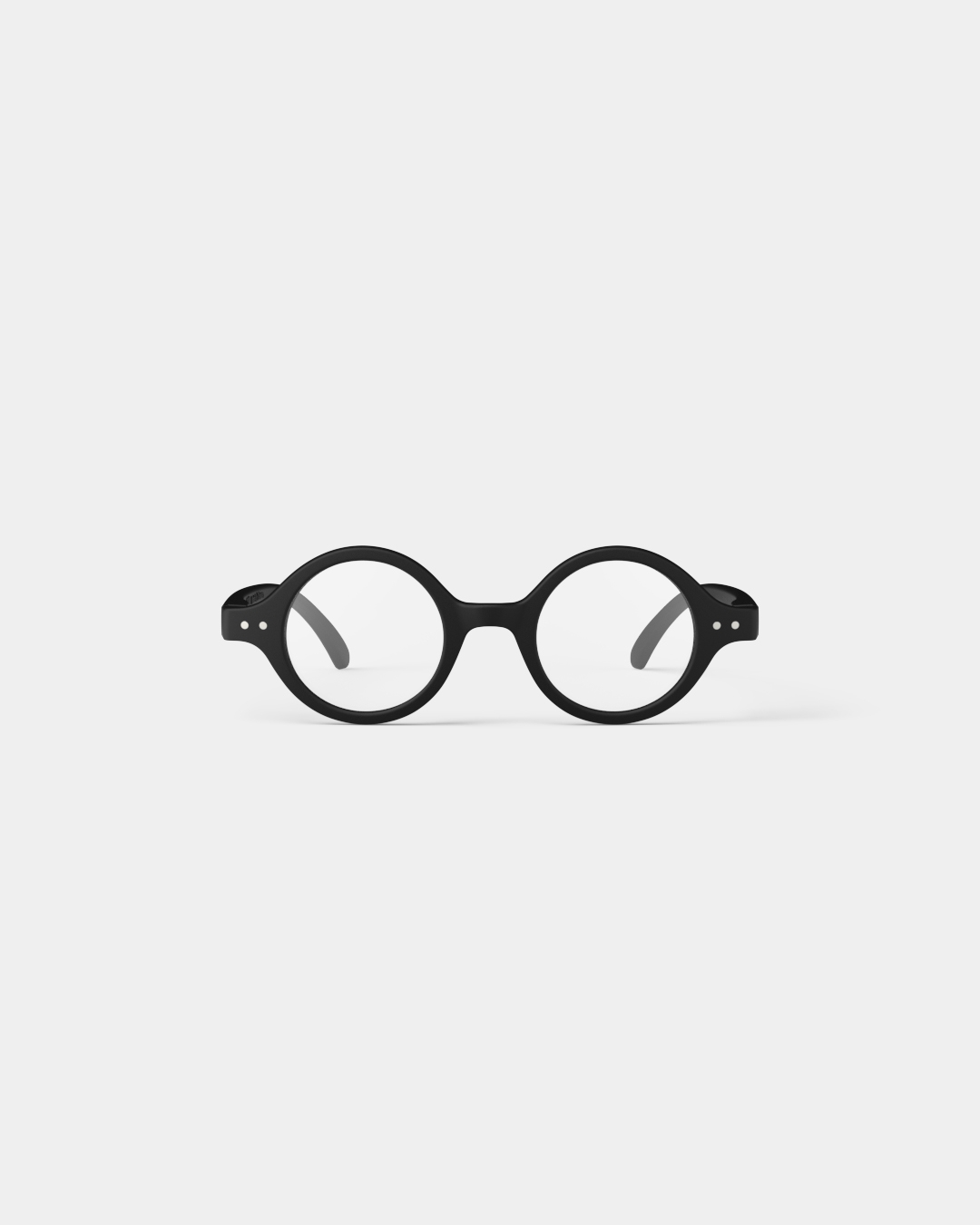 Trendy READING glasses #J Black Round - Izipizi