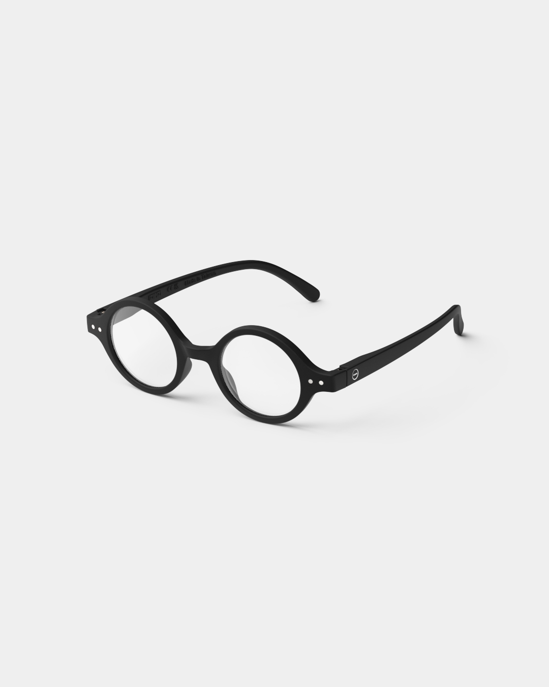 Trendy READING glasses #J Black Round - Izipizi