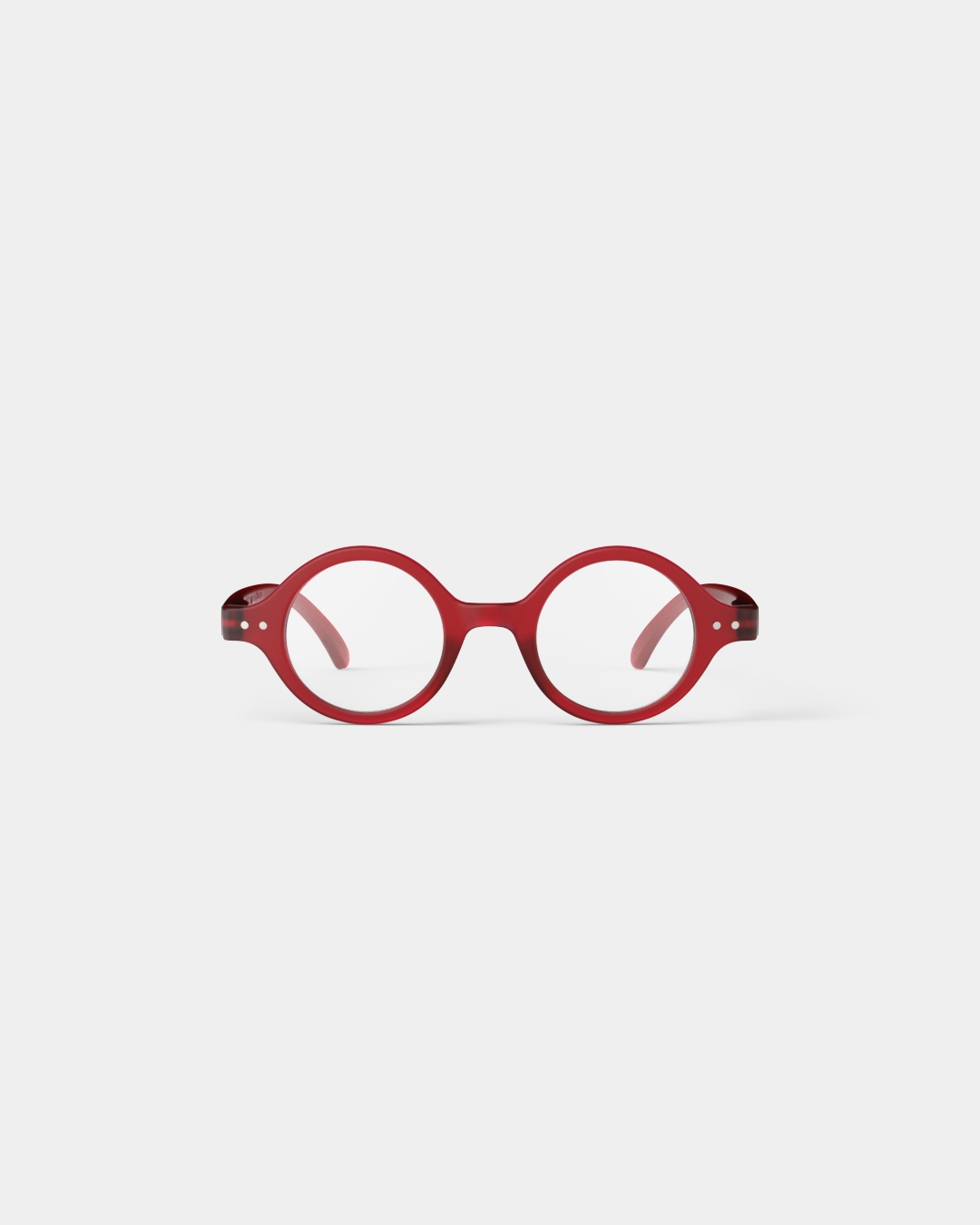 Lunette #J Red Ronde Rouge à la mode - Izipizi