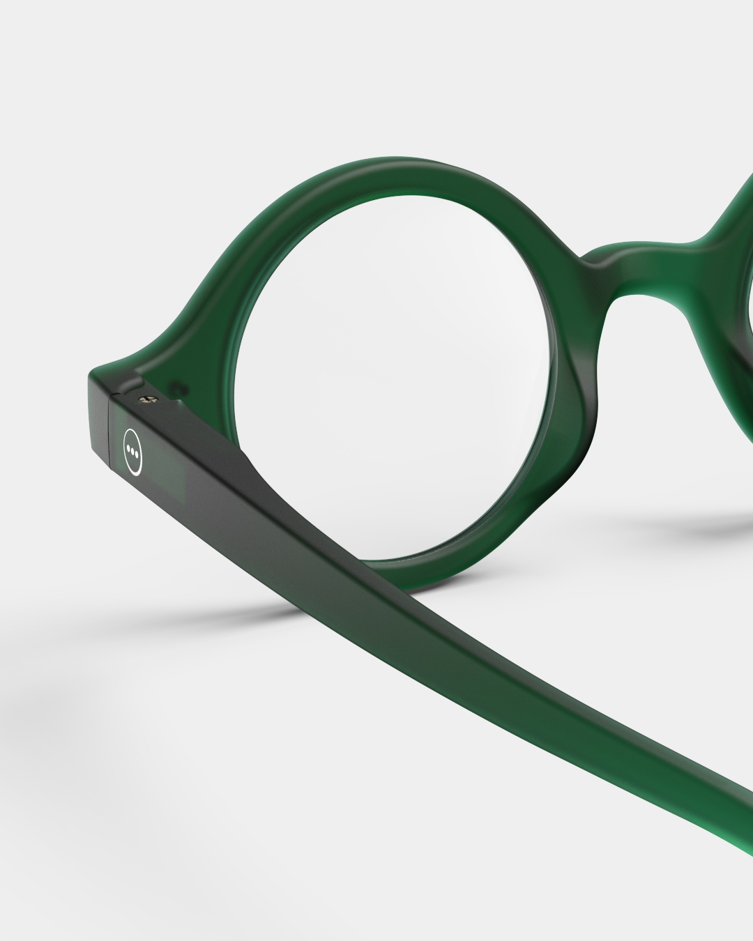 Lunette #J Green Ronde Vert à la mode - Izipizi