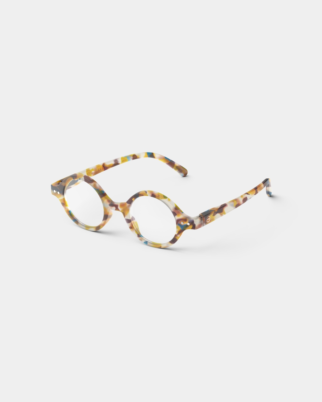 Brille #J Blue Tortoise Runde Blau - Izipizi