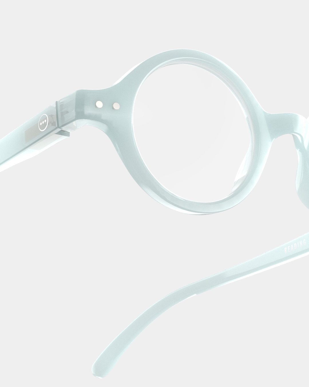 Brille #J Misty Blue Runde Blau - Izipizi