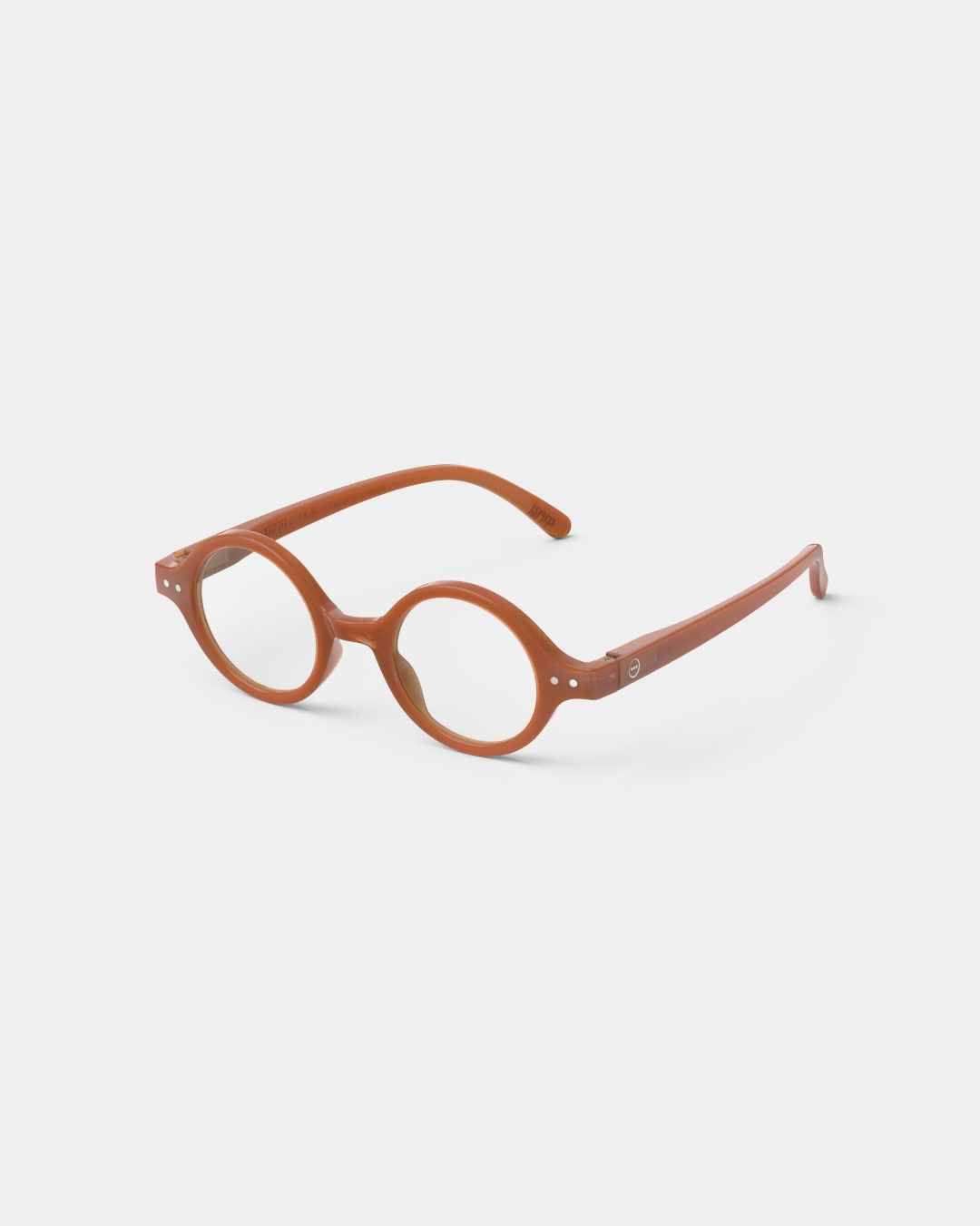 Trendy READING glasses #J Spicy Clove Round - Izipizi