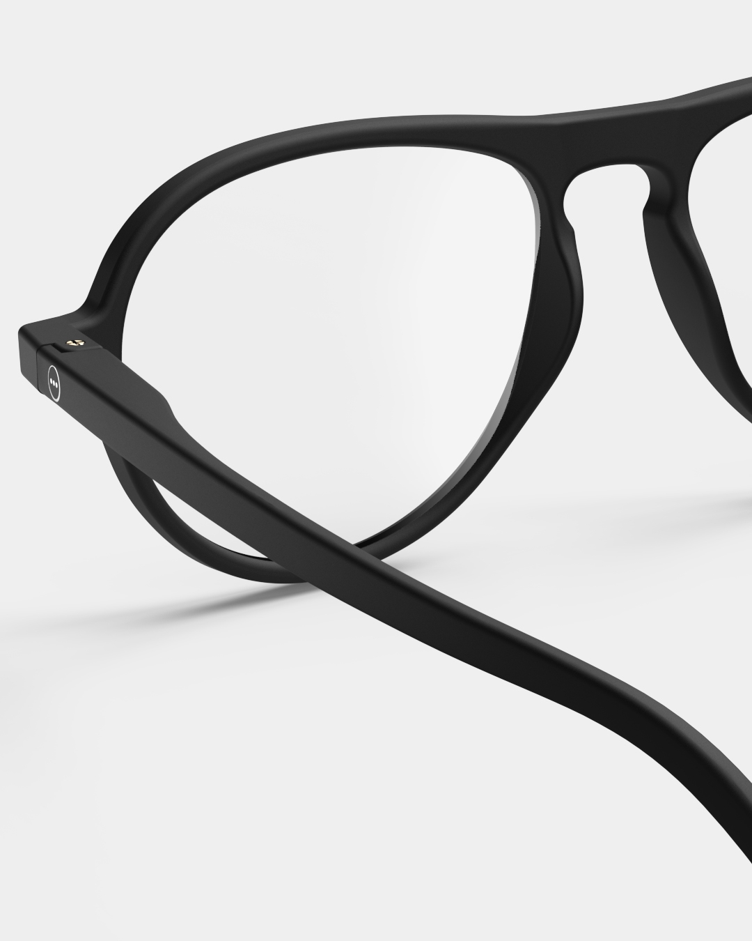 Trendy READING glasses #K Black Pilot - Izipizi