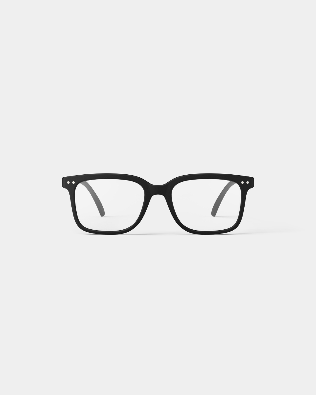 Lunette #L Black Rectangulaire Noir à la mode - Izipizi