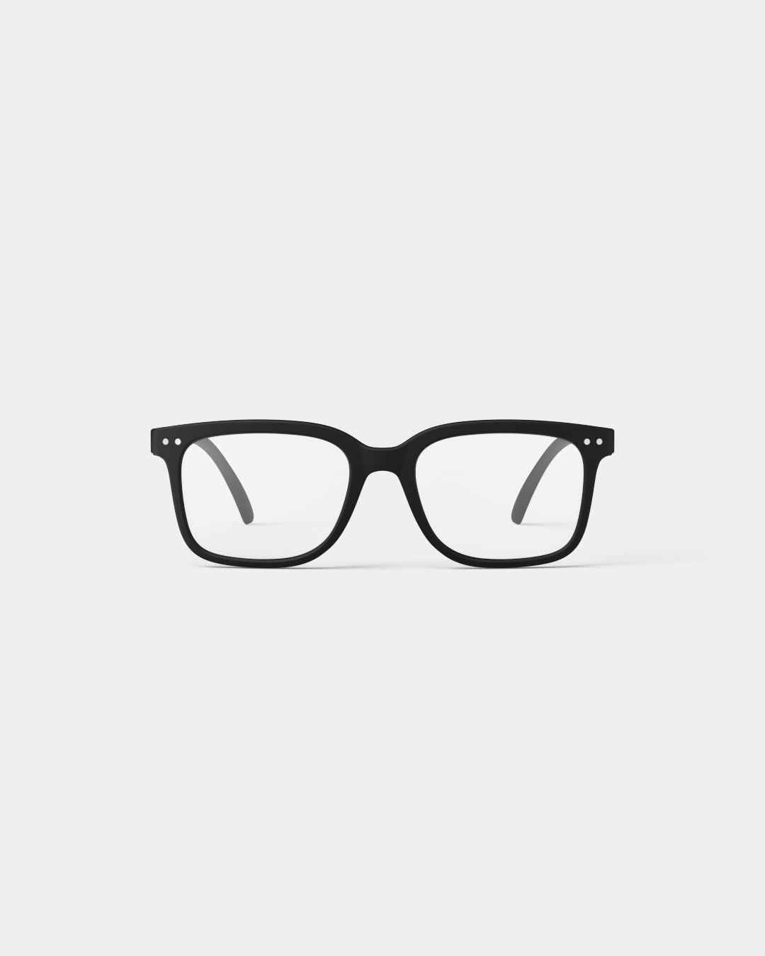 Trendy READING glasses #L Black Rectangular - Izipizi