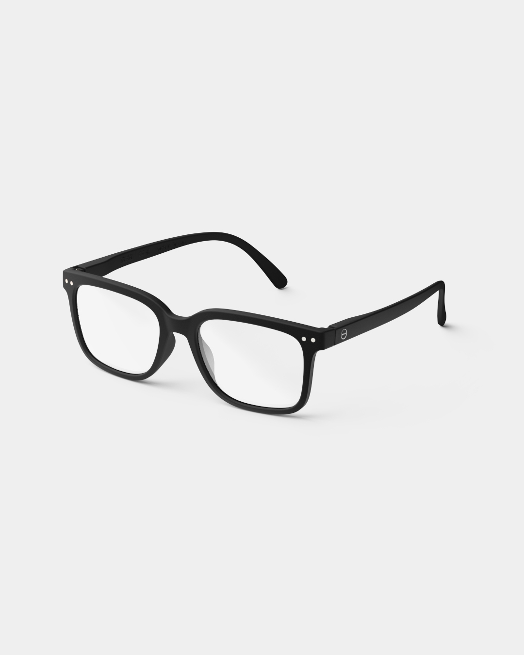 Lunette #L Black Rectangulaire Noir à la mode - Izipizi