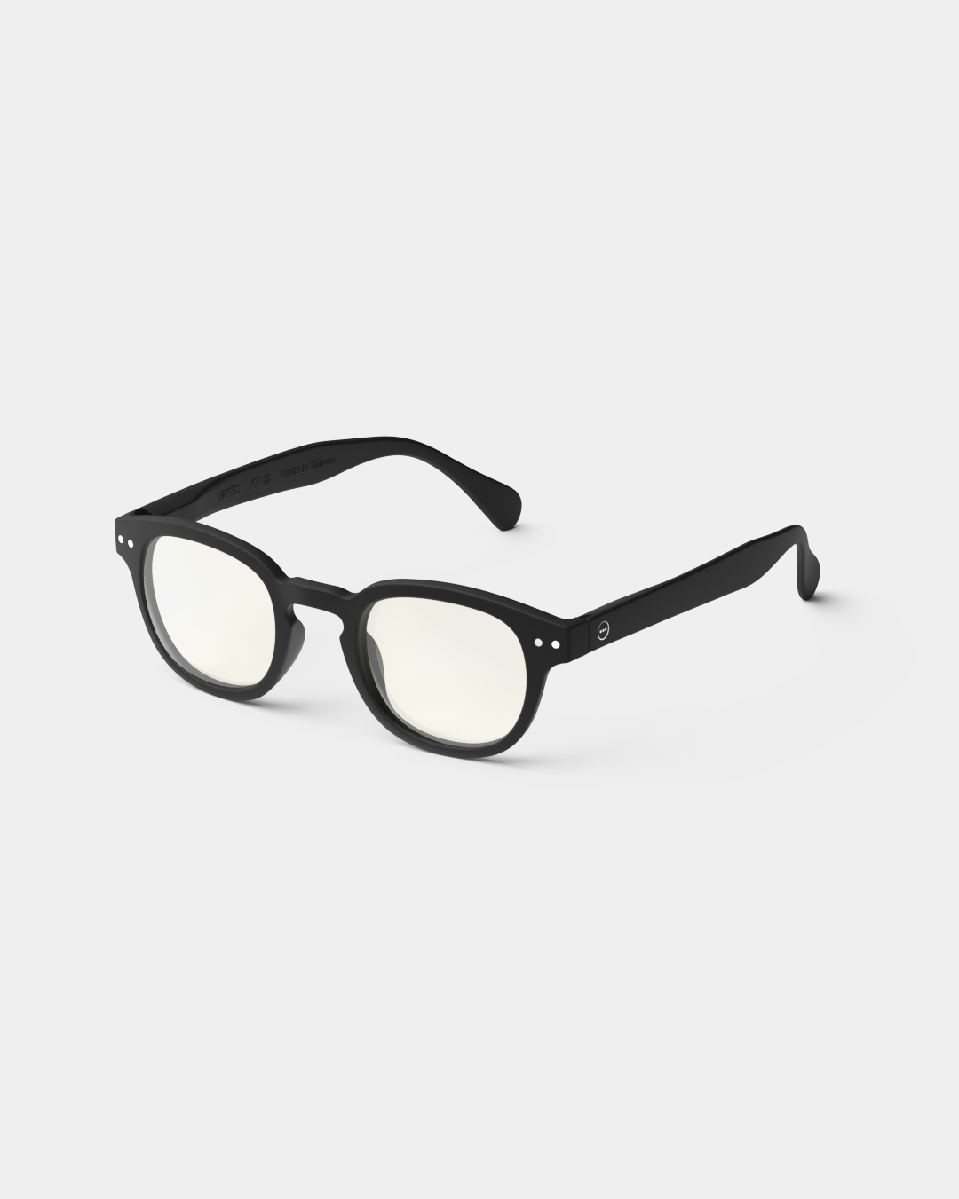 Lunette #C Black Carré Noir à la mode - Izipizi