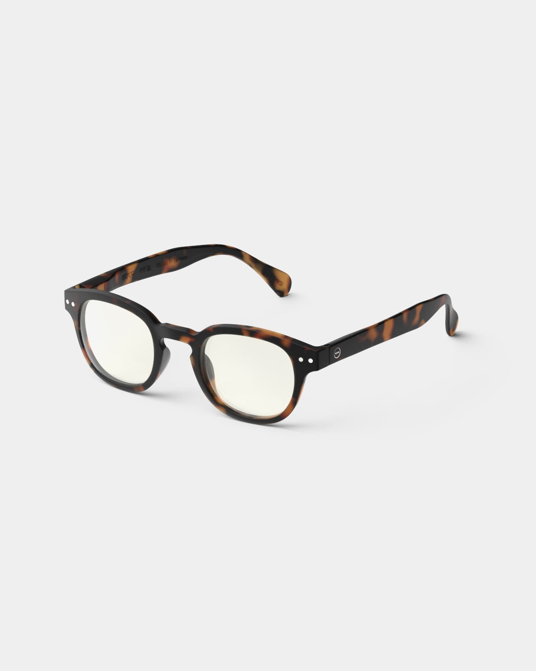 Brille #C Tortoise Quadrat Braun - Izipizi