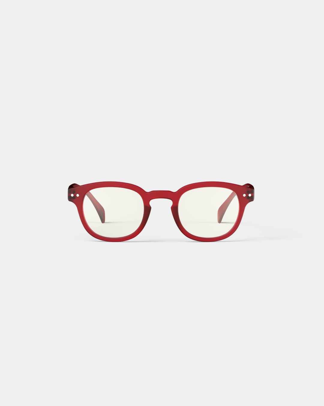 Lunette #C Red Carré Rouge à la mode - Izipizi