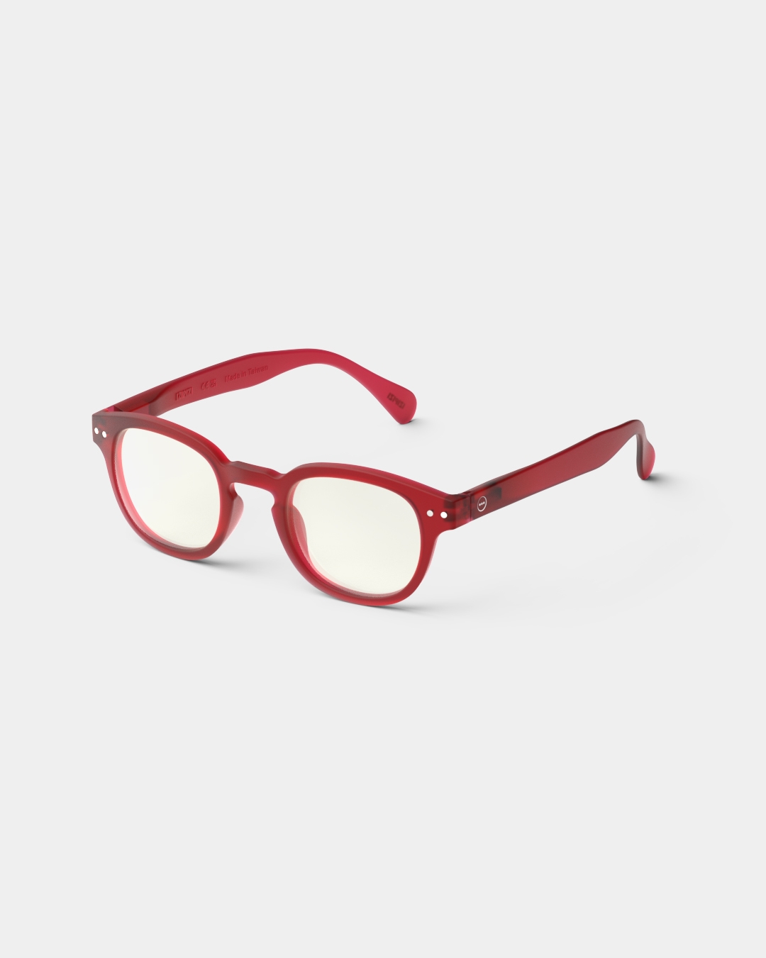 Lunette #C Red Carré Rouge à la mode - Izipizi