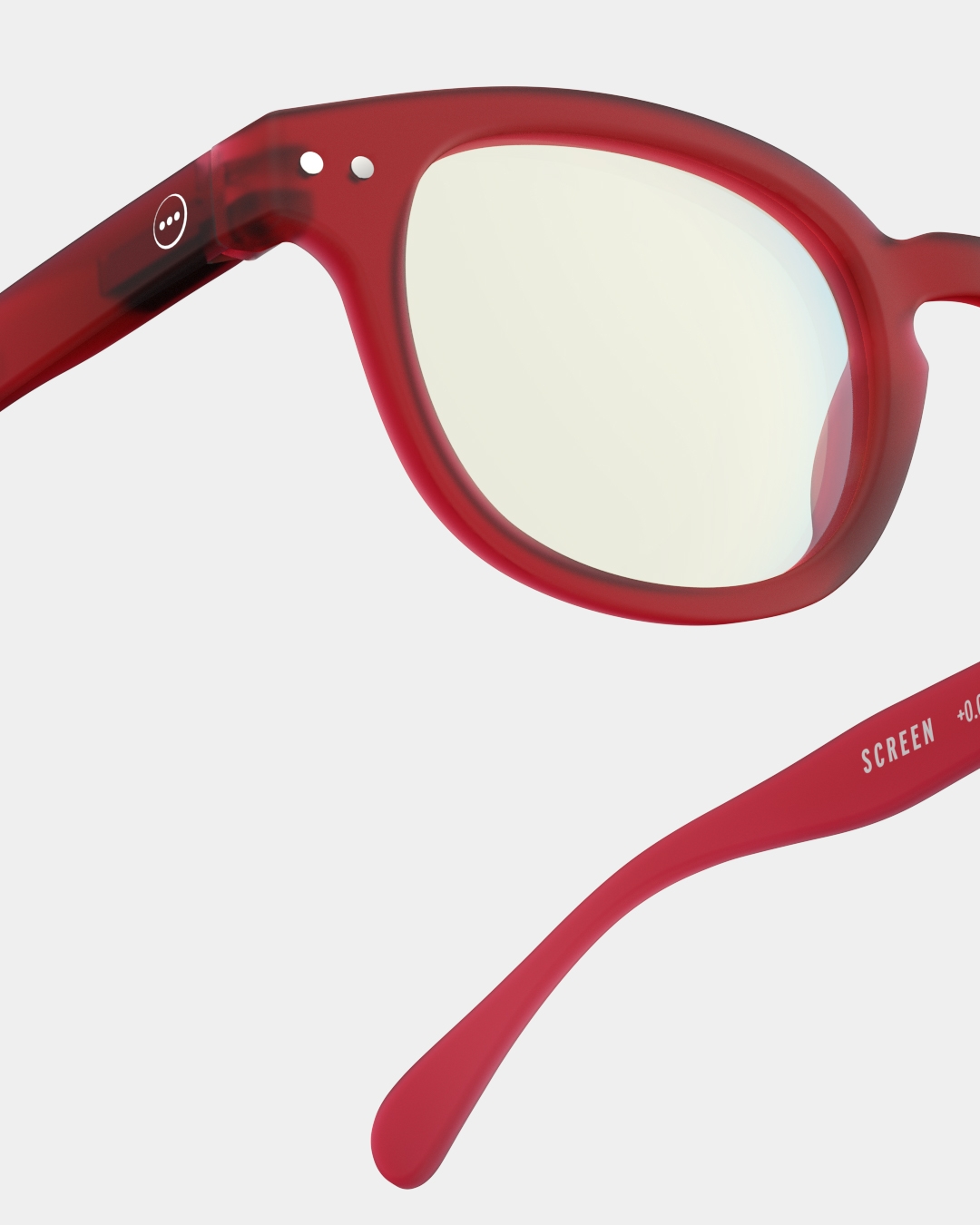 Trendy SCREEN glasses #C Red Square - Izipizi