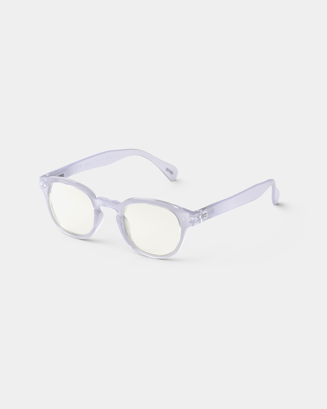 Lunette #C Violet Dawn Carré Violet à la mode - Izipizi