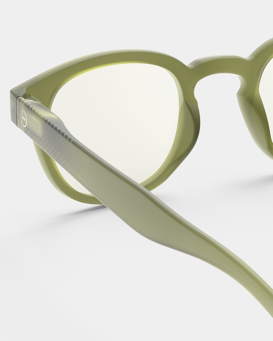 Trendy SCREEN glasses #C Tailor Green Square - Izipizi