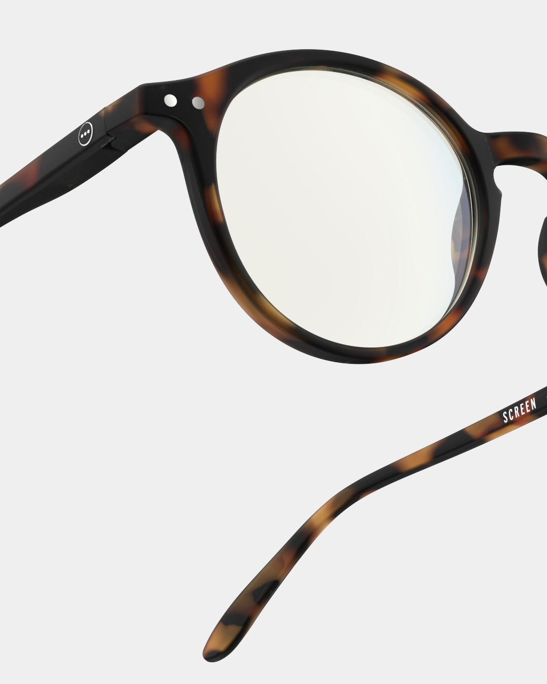 Trendy SCREEN glasses #D Tortoise Pantos - Izipizi