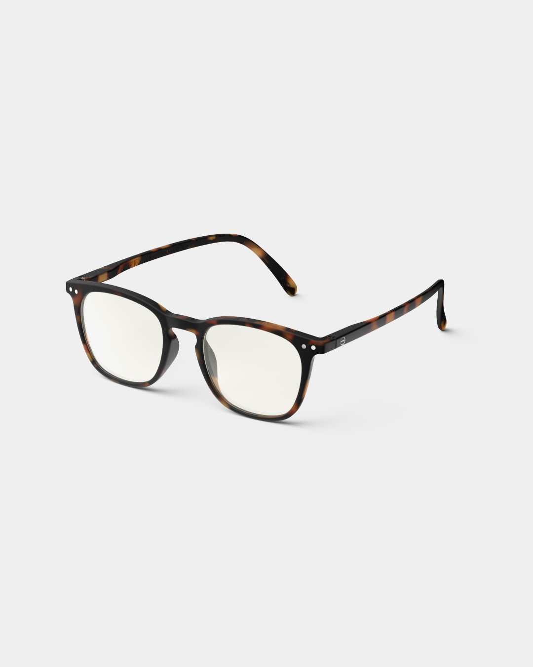 Brille #E Tortoise Trapezförmige Braun - Izipizi