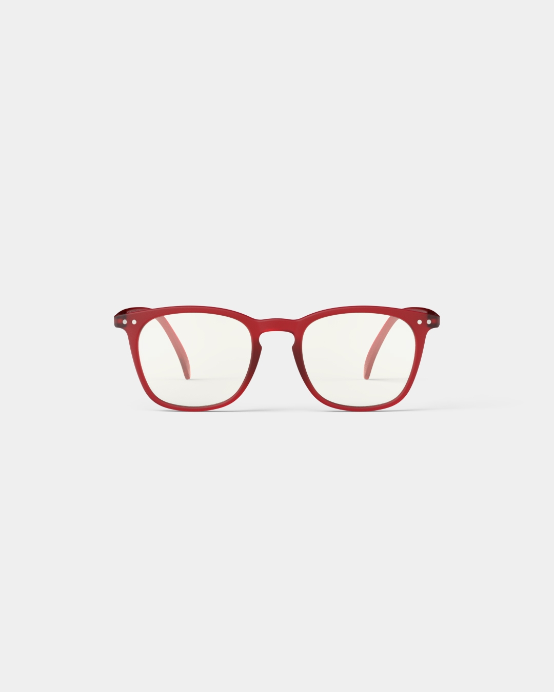 Lunette #E Red Trapèze Rouge à la mode - Izipizi