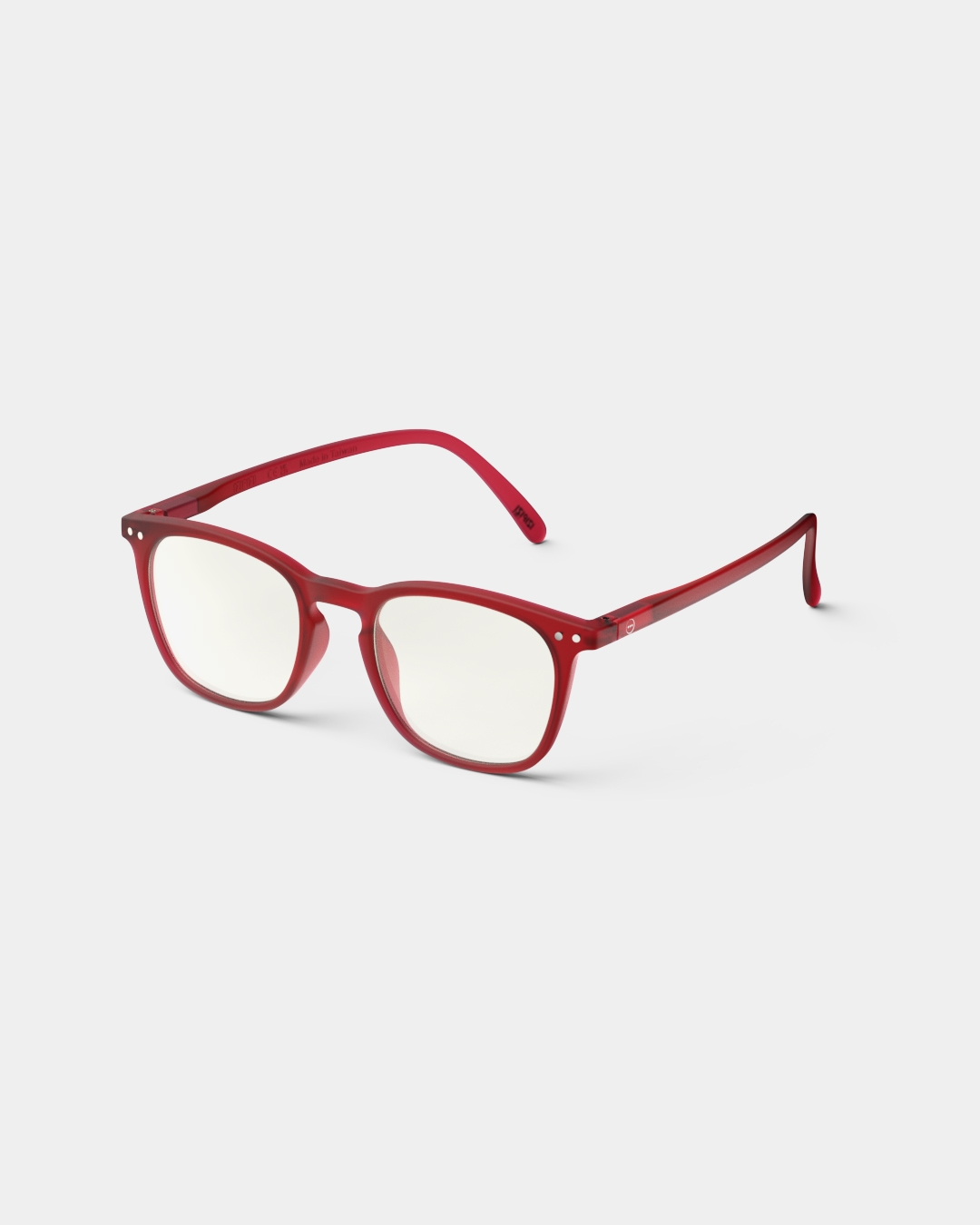 Lunette #E Red Trapèze Rouge à la mode - Izipizi