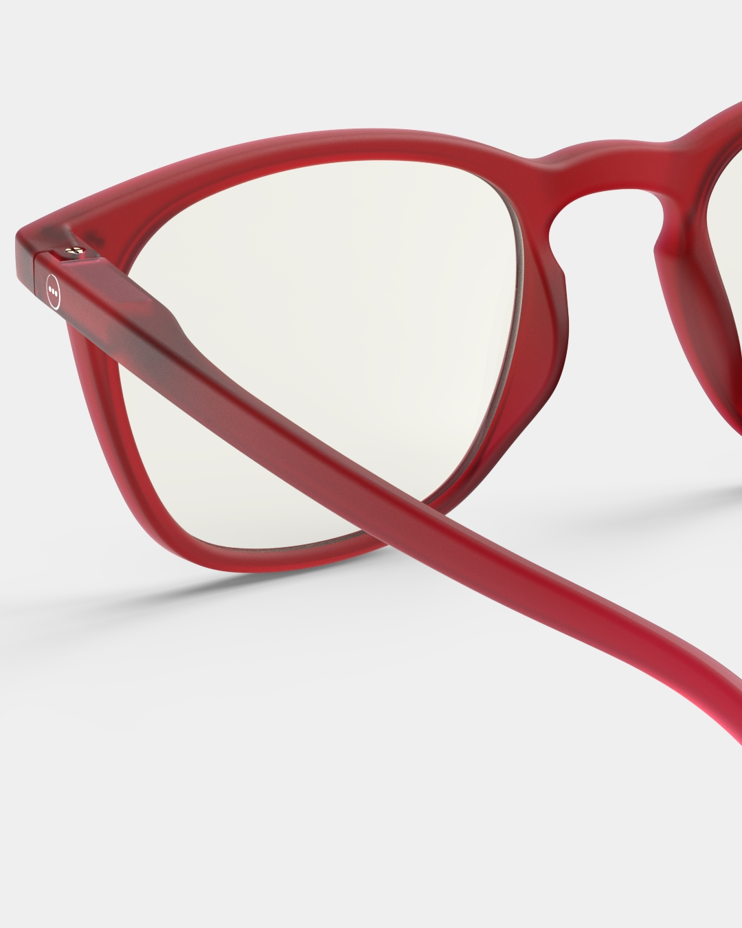 Trendy SCREEN glasses #E Red Trapeze - Izipizi