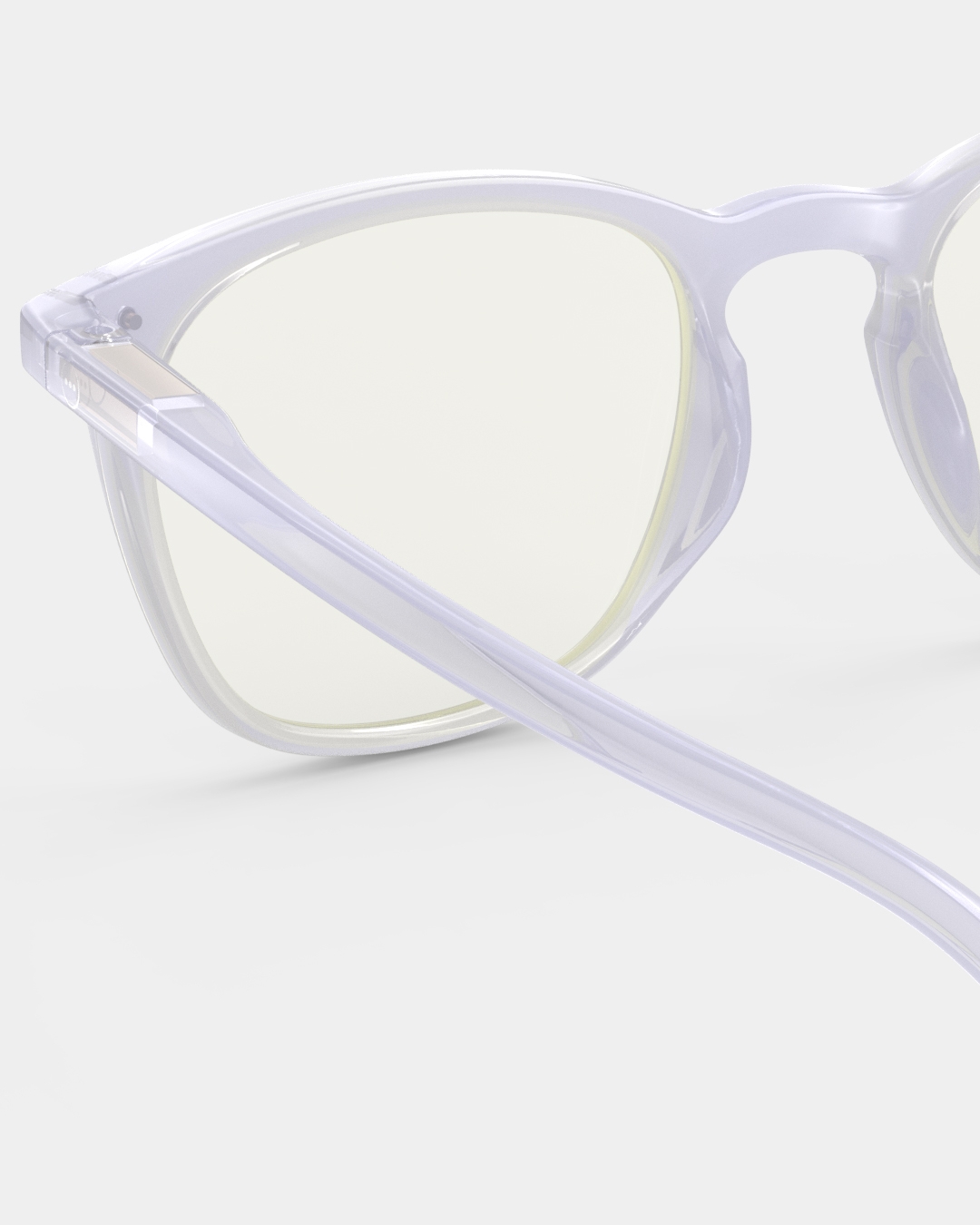 Brille #E Violet Dawn Trapezförmige Violett - Izipizi