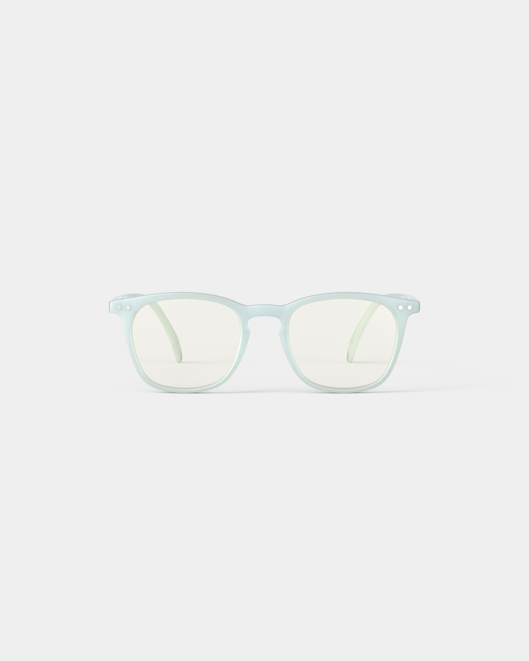 Lunette #E Misty Blue Trapèze Bleu à la mode - Izipizi