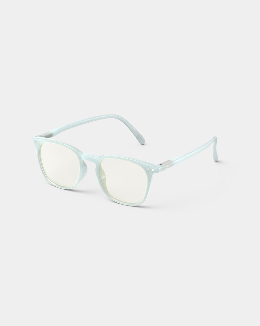 Lunette #E Misty Blue Trapèze Bleu à la mode - Izipizi