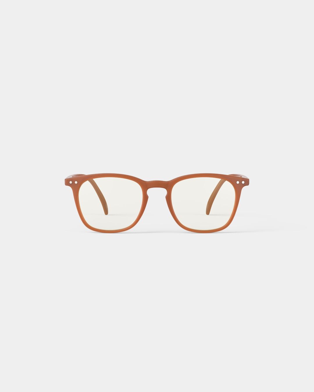 Brille #E Spicy Clove Trapezförmige Schwarz - Izipizi