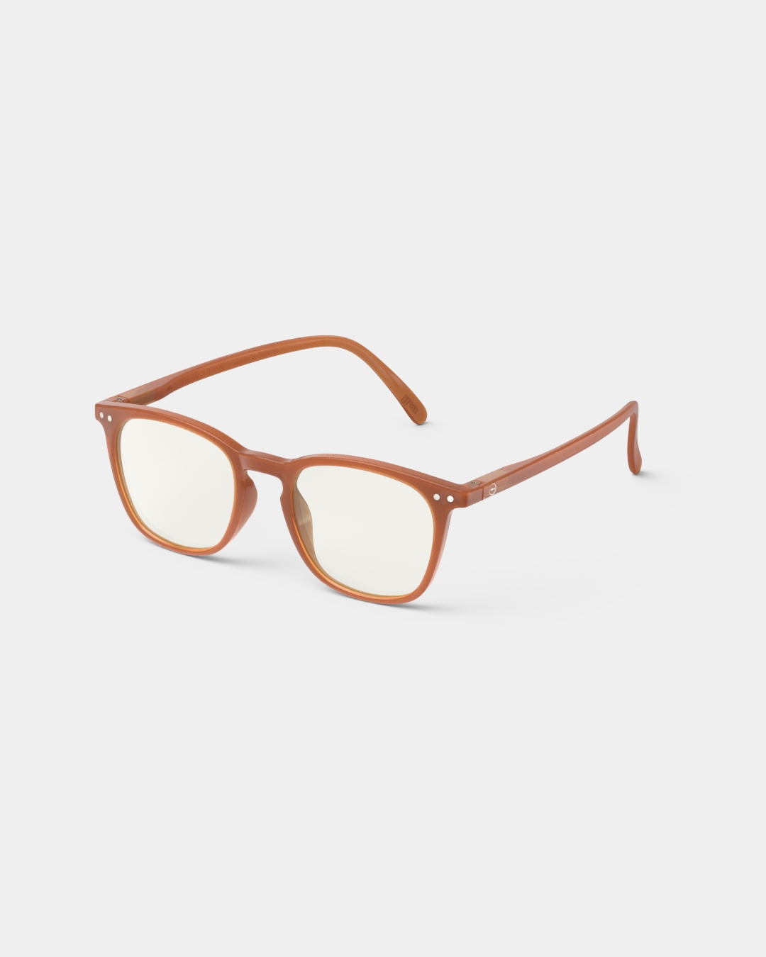 Brille #E Spicy Clove Trapezförmige Schwarz - Izipizi