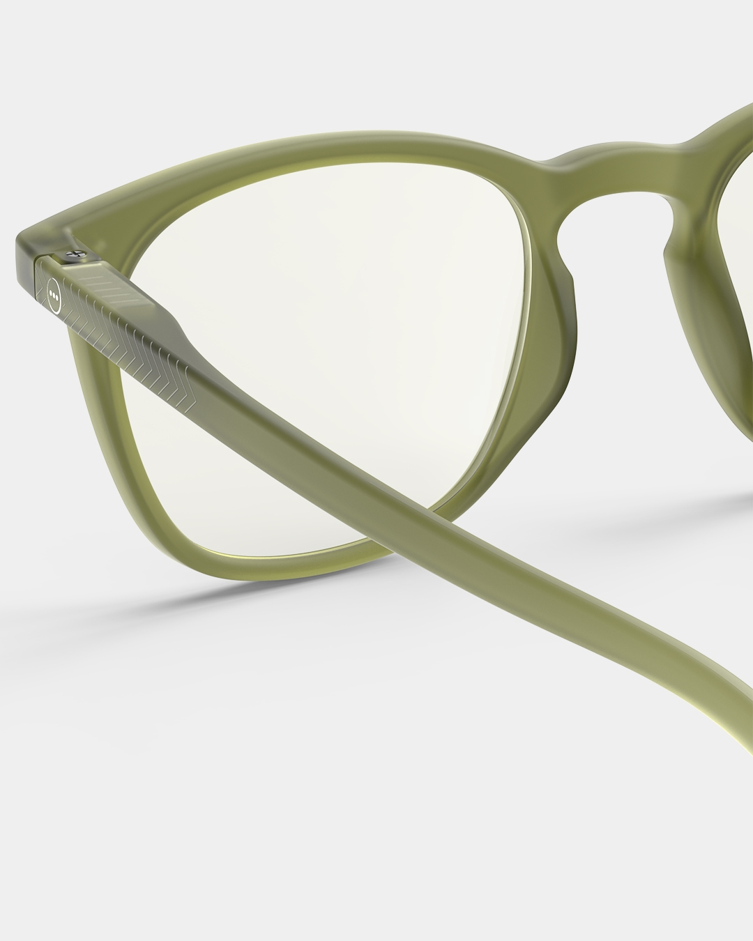 Lunette #E Tailor Green Rectangulaire Vert à la mode - Izipizi