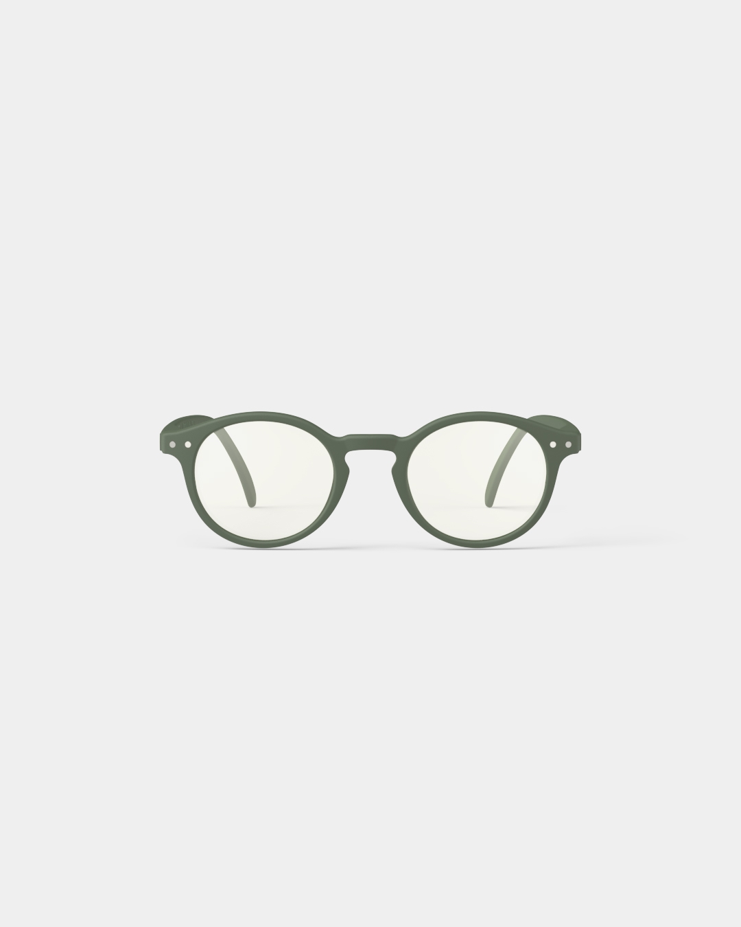 Brille #H Kaki Green Pantos Grün - Izipizi