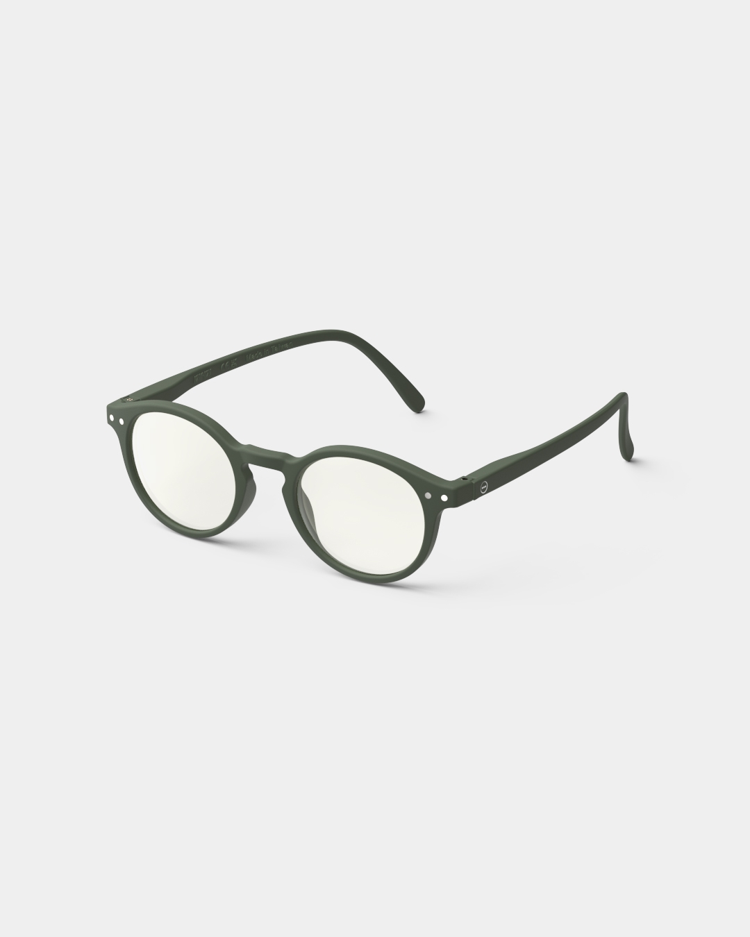 Lunette #H Kaki Green Pantos Vert à la mode - Izipizi