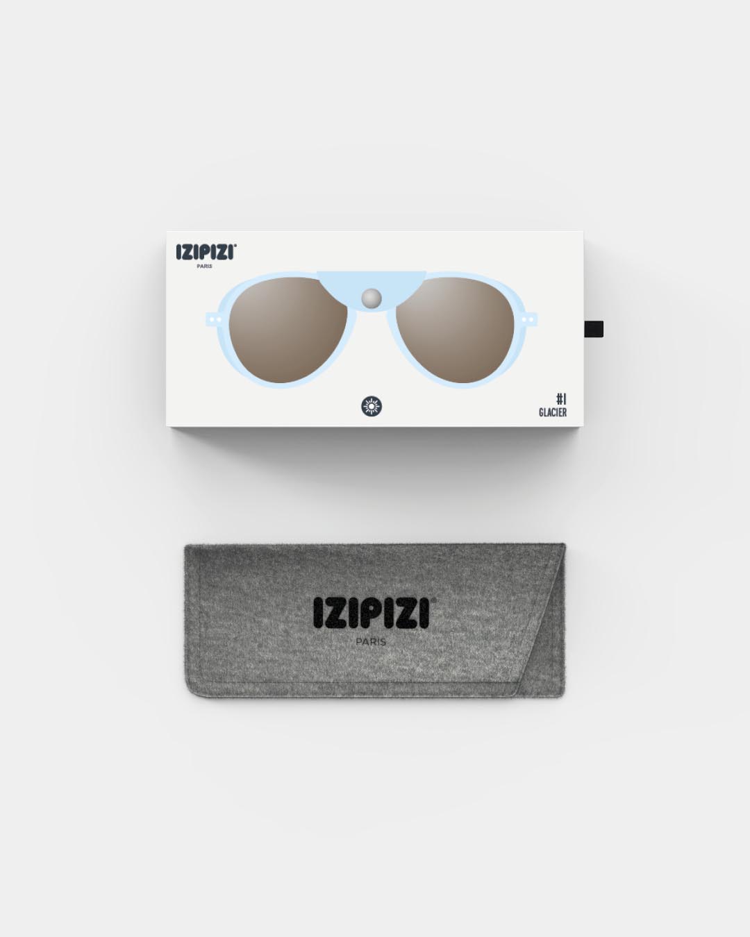 Lunette #I Icey Blue All Weather Bleu à la mode - Izipizi