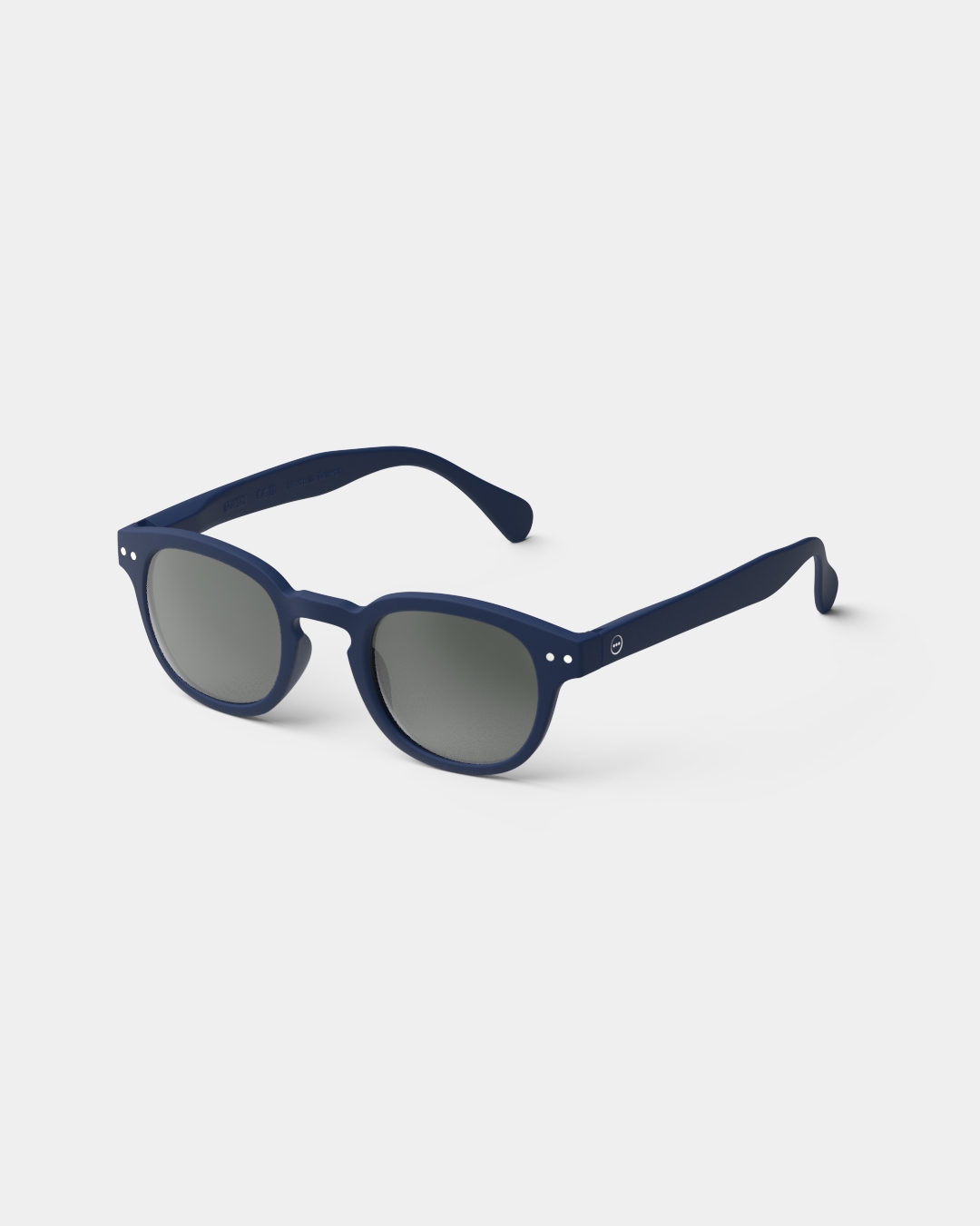 Lunette #C Navy Blue Carré Bleu à la mode - Izipizi