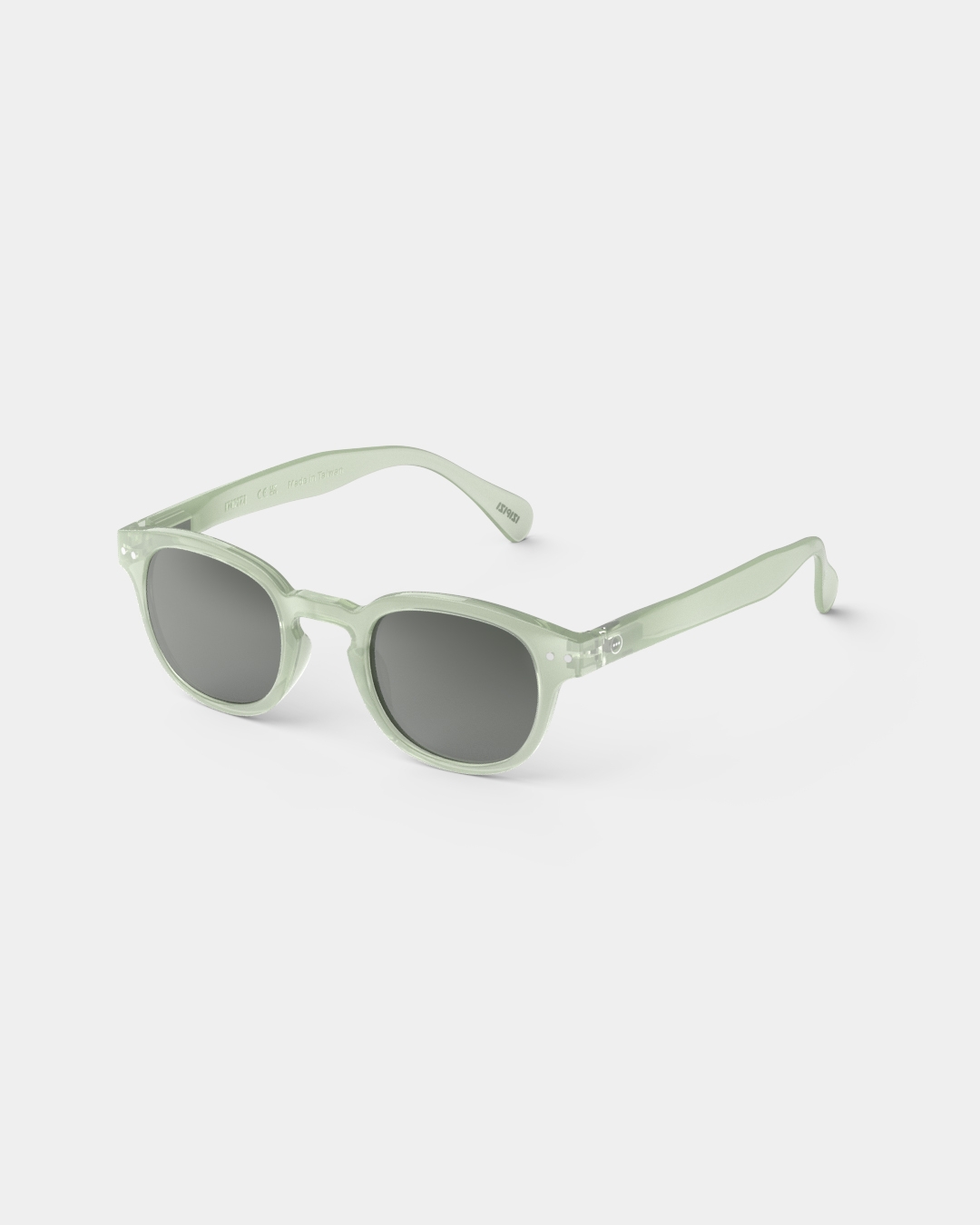 Trendy READING SUN glasses #C Quiet Green Square - Izipizi